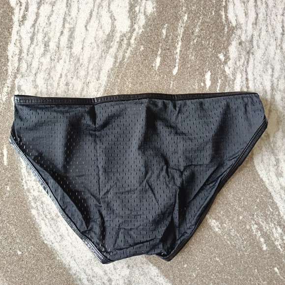 🔥 Men's Sexy Mesh Low Rise Bikini Brief Underwear New Size Medium - Picture 3 of 3